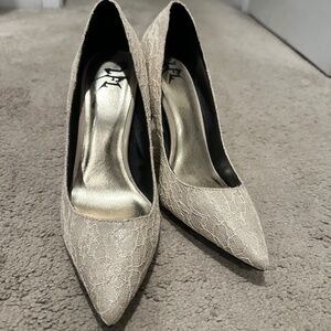 Lust for Life Nude Lace Heel